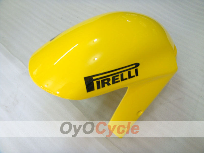 Kit de carénage à injection pour GSX R600 01-03 - Jaune, bleu - Corona, MOTUL #OYO87905113