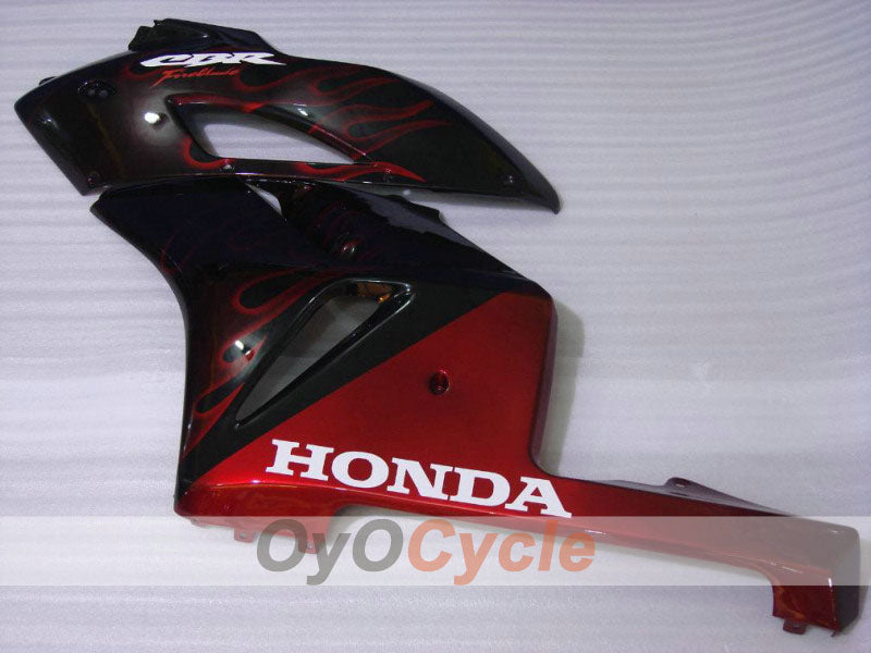 Kit de carénage à injection pour CBR1000RR 04-05 - Rouge, Noir - Flame #OYO87900485