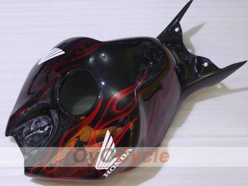 Kit de carénage à injection pour CBR1000RR 04-05 - Rouge, Noir - Flame #OYO87900485