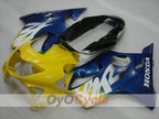 Kit de carénage à injection pour CBR600F4 99-00 - Jaune, Bleu - Style usine #OYO87900137