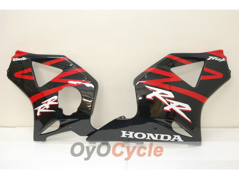 Kit de carénages moulés par injection pour CBR900RR 954 de 02-03 - Rouge, noir - Fireblade #OYO87902708 Image secondaire du produit