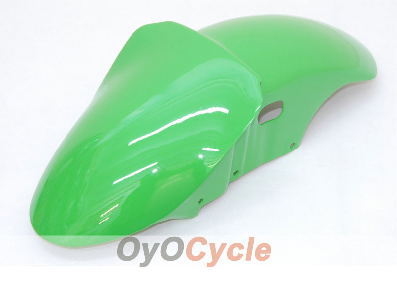 Kit de carénage injecté pour NINJA ZX-6R 00-02 - Vert, noir - Nakano #OYO87901726