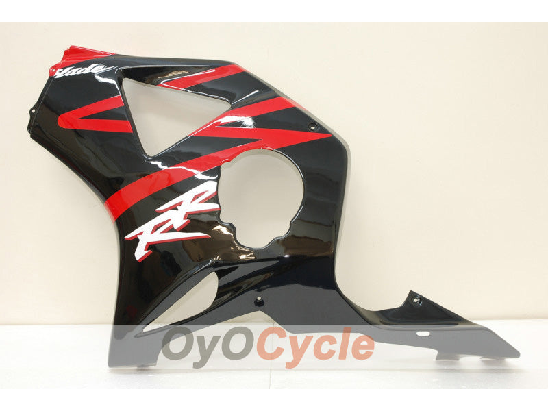 Kit de carénages moulés par injection pour CBR900RR 954 de 02-03 - Rouge, noir - Fireblade #OYO87902708