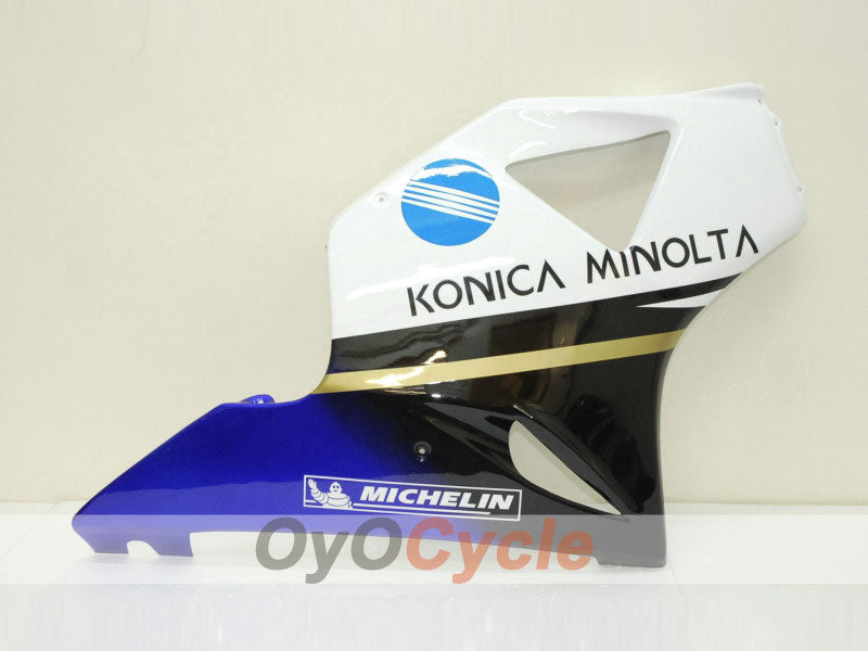 Kit de carénage à injection pour CBR900RR 954 02-03 - Blanc, Noir - Konica Minolta #OYO87902735
