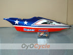 Kit de carénage à injection pour CBR600F4 99-00 - Rouge, Bleu - Castrol #OYO87900107