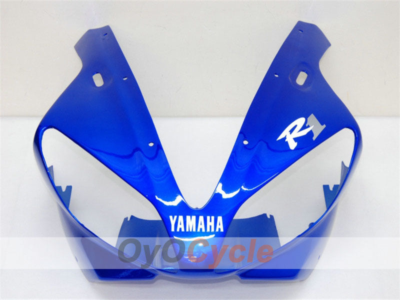 Kit de carénages injectés pour YZF-R1 00-01 - Bleu, blanc - Style d'origine #OYO87900773