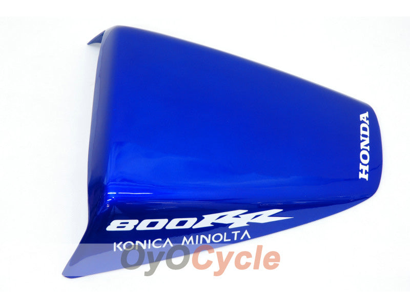 Kit de carénage à injection pour VFR800 02-13 - Bleu, Blanc - Konica Minolta #OYO87902821