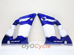 Kit de carénages à injection pour YZF-R6 98-02 - Bleu, noir - Style usine #OYO87900994