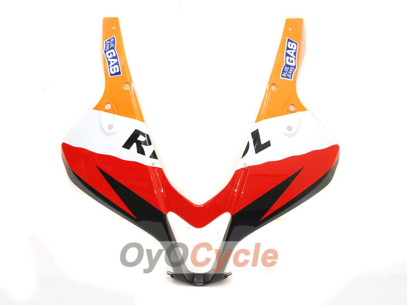 Kit de carénage injecté pour CBR600RR 07-08 - Orange, Noir - Repsol #OYO87900427