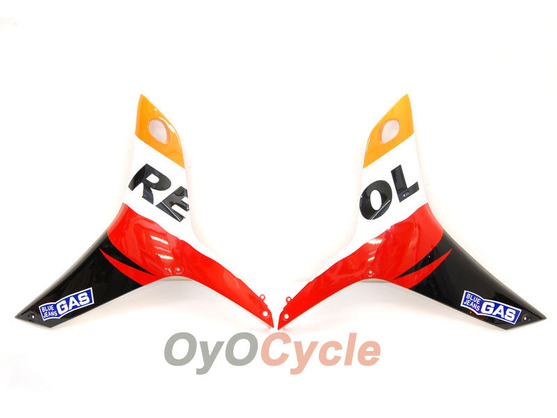 Kit de carénage injecté pour CBR600RR 07-08 - Orange, Noir - Repsol #OYO87900427