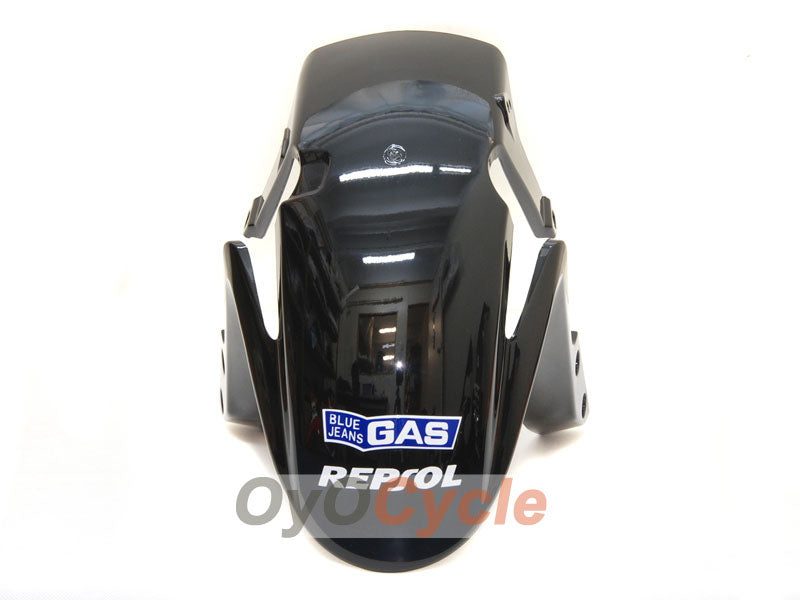 Kit de carénage injecté pour CBR600RR 07-08 - Orange, Noir - Repsol #OYO87900427