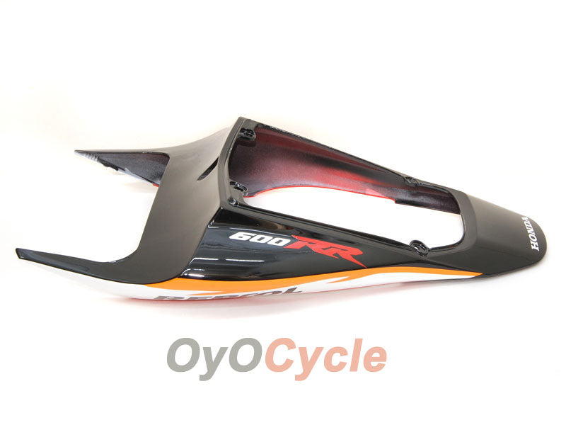 Kit de carénage injecté pour CBR600RR 07-08 - Orange, Noir - Repsol #OYO87900427