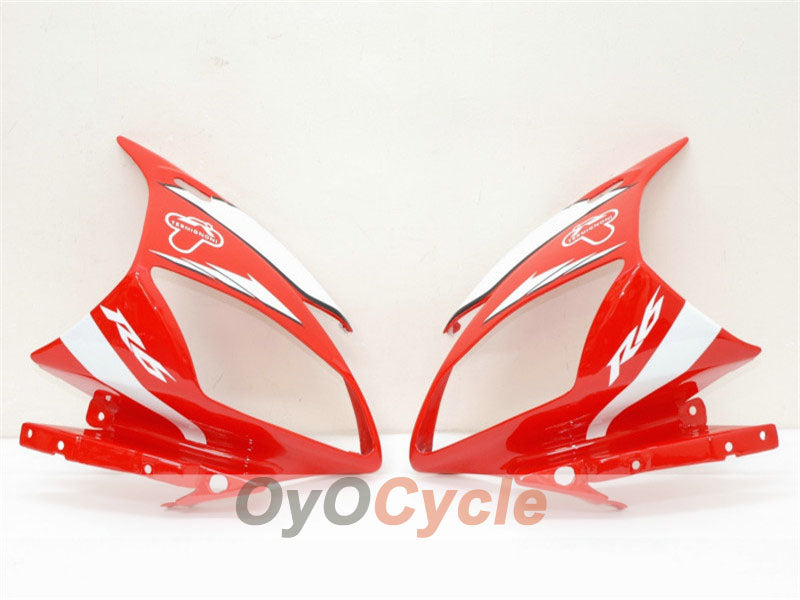 Kit de carénage injecté pour YZF-R6 06-07 - Rouge, noir - Santander #OYO87900952