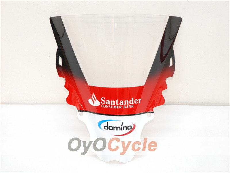 Kit de carénage injecté pour YZF-R6 06-07 - Rouge, noir - Santander #OYO87900952