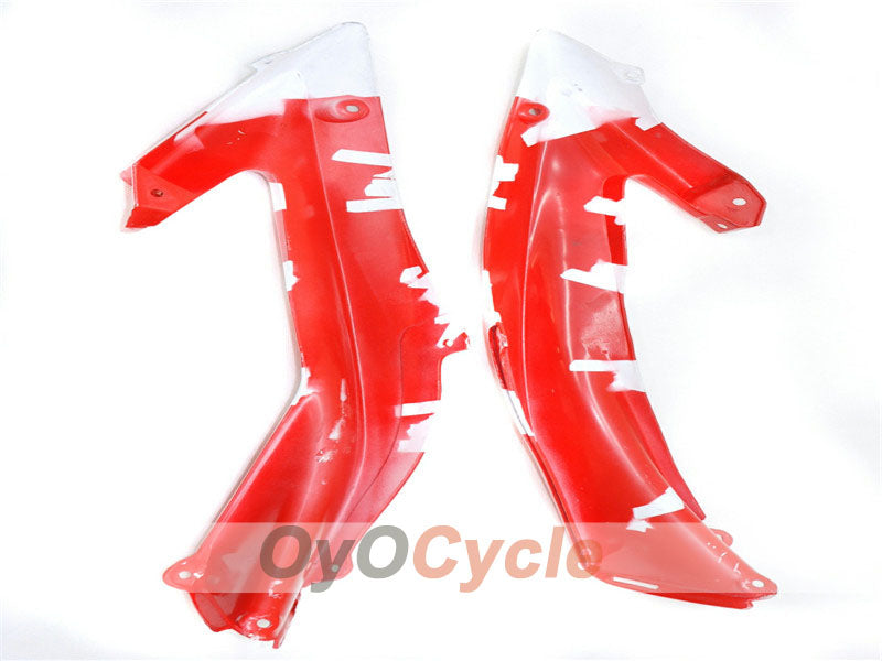 Kit de carénage injecté pour YZF-R6 06-07 - Rouge, noir - Santander #OYO87900952