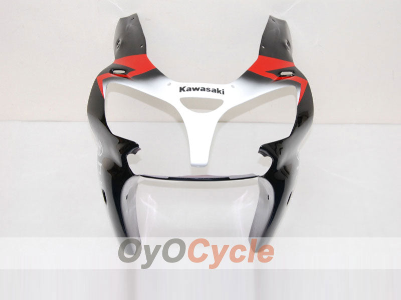 Kit de carénage à injection pour NINJA ZX-6R 00-02 - Rouge, noir - Play Station #OYO87901741