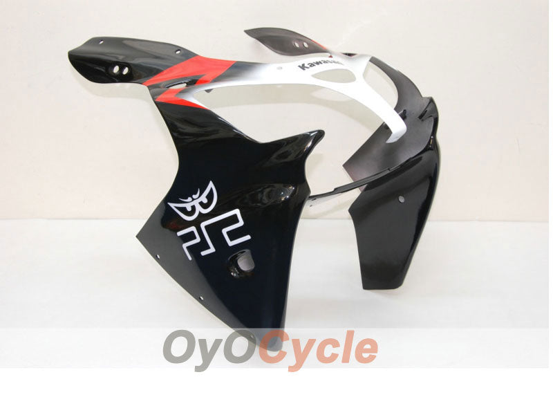 Kit de carénage à injection pour NINJA ZX-6R 00-02 - Rouge, noir - Play Station #OYO87901741