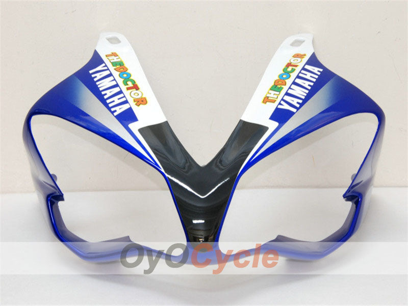 Kit de carénages d’injection pour YZF-R1 07-08 - Bleu, blanc - FIAT, MOTUL #OYO87900851