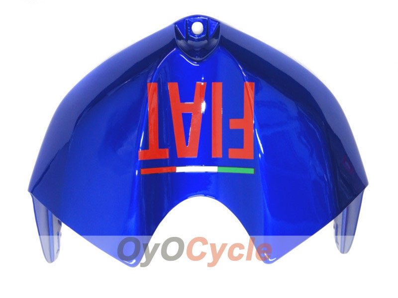 Kit de carénages d’injection pour YZF-R1 07-08 - Bleu, blanc - FIAT, MOTUL #OYO87900851