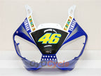 Kit de carénages à injection pour YZF-R6 98-02 - Bleu, blanc - FIAT, MOTUL #OYO87900984