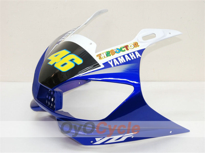 Kit de carénages à injection pour YZF-R6 98-02 - Bleu, blanc - FIAT, MOTUL #OYO87900984