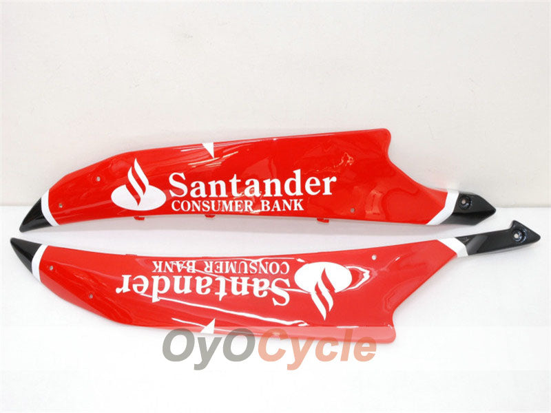 Kit de carénage injecté pour YZF-R6 06-07 - Rouge, noir - Santander #OYO87900952
