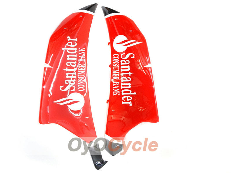 Kit de carénage injecté pour YZF-R6 06-07 - Rouge, noir - Santander #OYO87900952