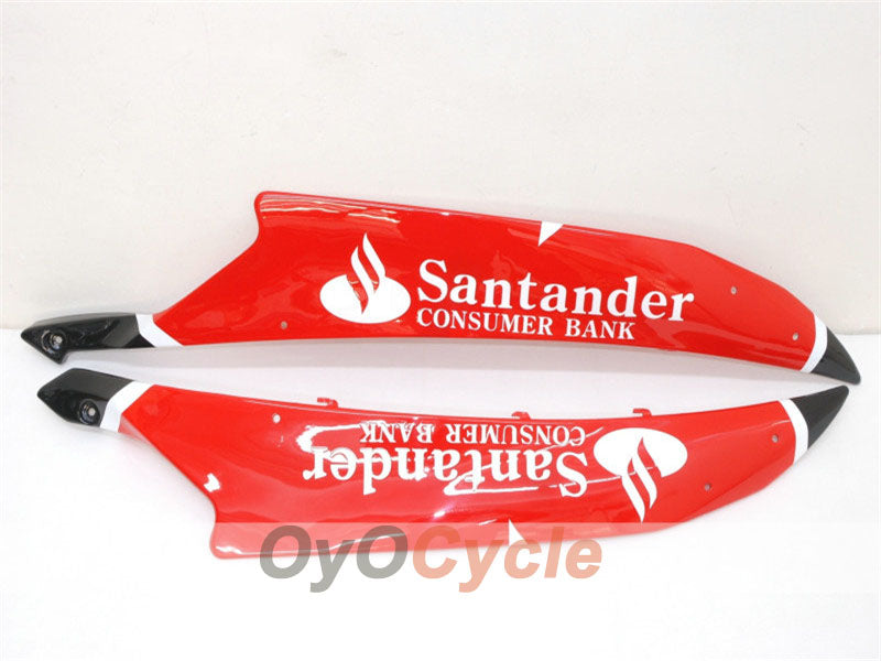 Kit de carénage injecté pour YZF-R6 06-07 - Rouge, noir - Santander #OYO87900952