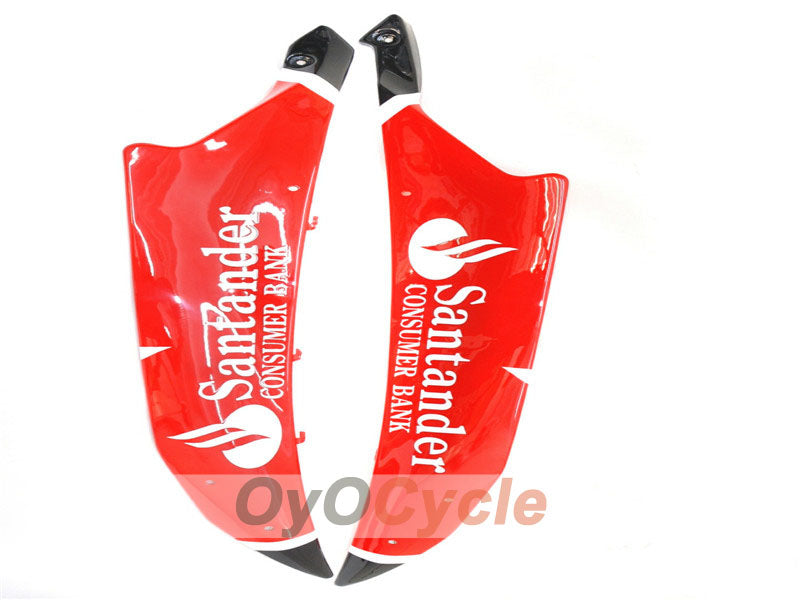 Kit de carénage injecté pour YZF-R6 06-07 - Rouge, noir - Santander #OYO87900952