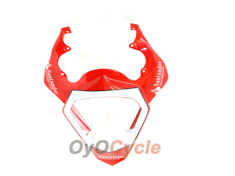 Kit de carénage injecté pour YZF-R6 06-07 - Rouge, noir - Santander #OYO87900952