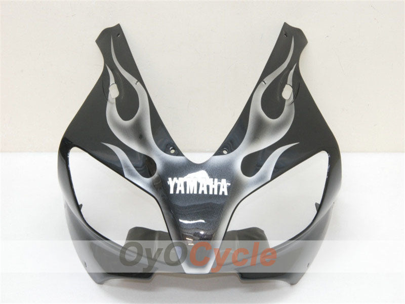 Kit de carénage à injection pour YZF-R1 98-99 - Noir, Argent - Flame #OYO87900739