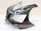 Kit de carénage à injection pour YZF-R1 98-99 - Noir, Argent - Flame #OYO87900739