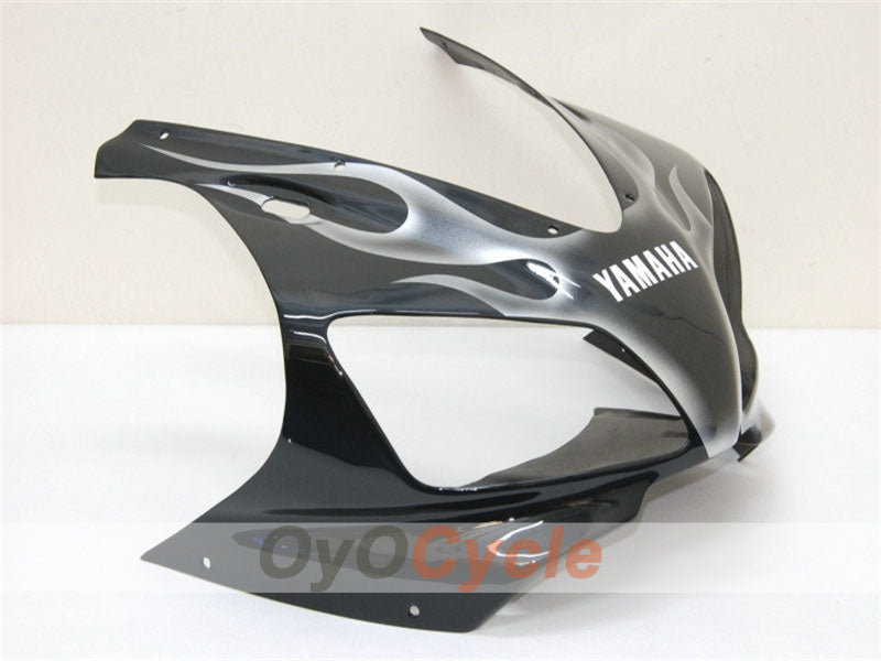 Kit de carénage à injection pour YZF-R1 98-99 - Noir, Argent - Flame #OYO87900739