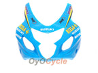 Kit de carénage à injection pour GSX R750 04-05 - Jaune, Bleu - Rizla+ #OYO87901230