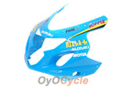 Kit de carénage à injection pour GSXR600 04-05 - Bleu, noir - MOTUL, Rizla+ #OYO87901409