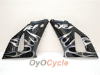 Kit de carénage à injection pour YZF-R1 98-99 - Noir, Argent - Flame #OYO87900739