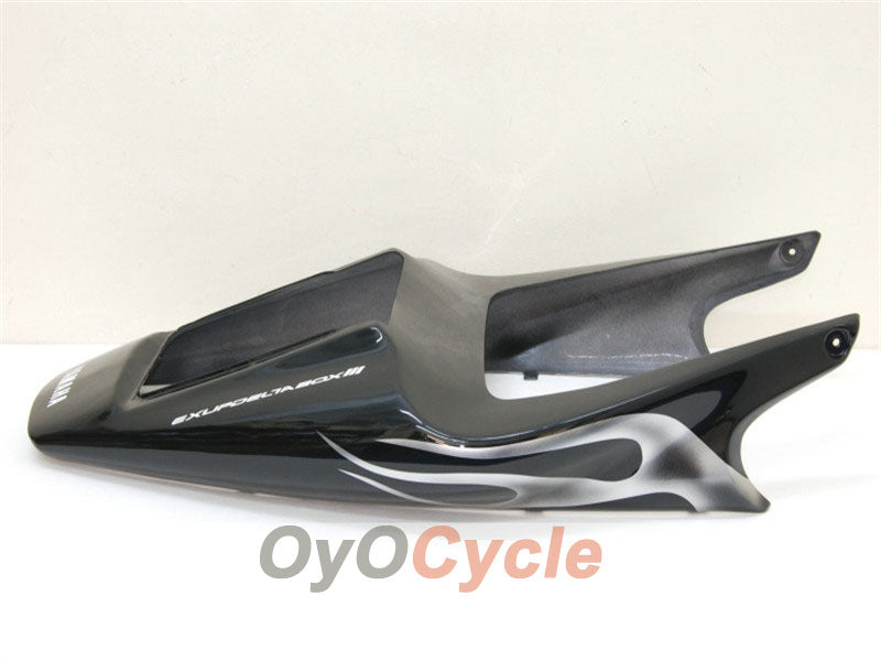 Kit de carénage à injection pour YZF-R1 98-99 - Noir, Argent - Flame #OYO87900739