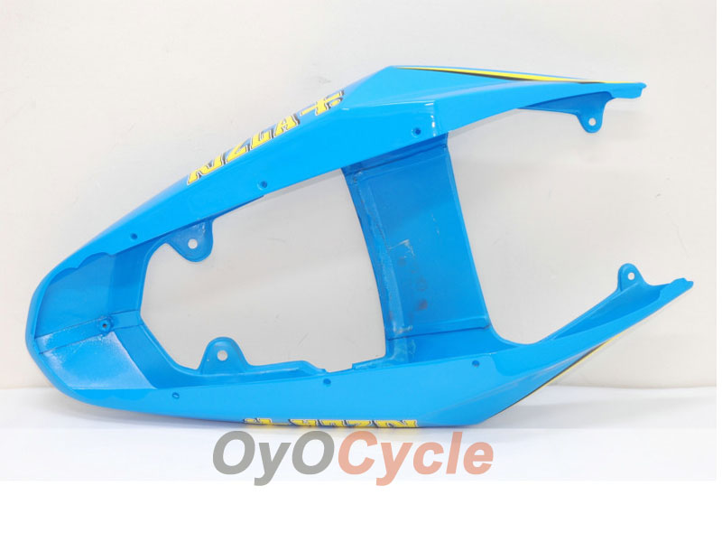 Kit de carénage à injection pour GSXR600 04-05 - Bleu, noir - MOTUL, Rizla+ #OYO87901409