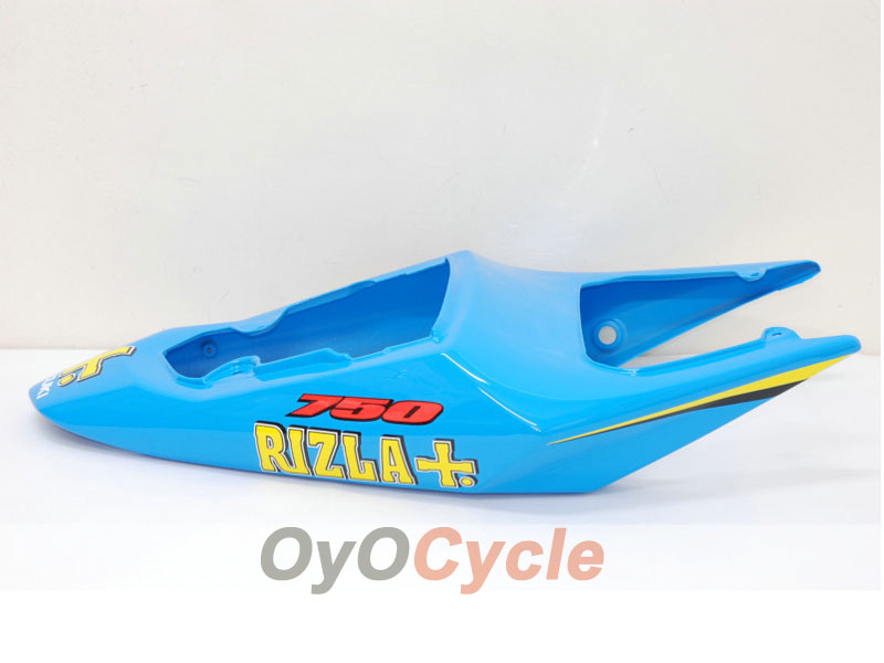 Kit de carénage à injection pour GSX R750 04-05 - Jaune, Bleu - Rizla+ #OYO87901230