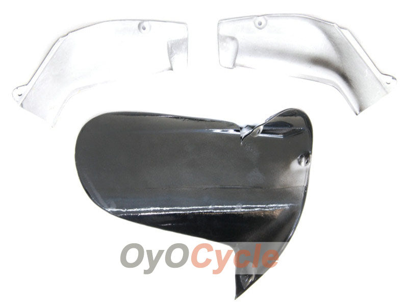 Kit de carénage à injection pour YZF-R1 98-99 - Noir, Argent - Flame #OYO87900739