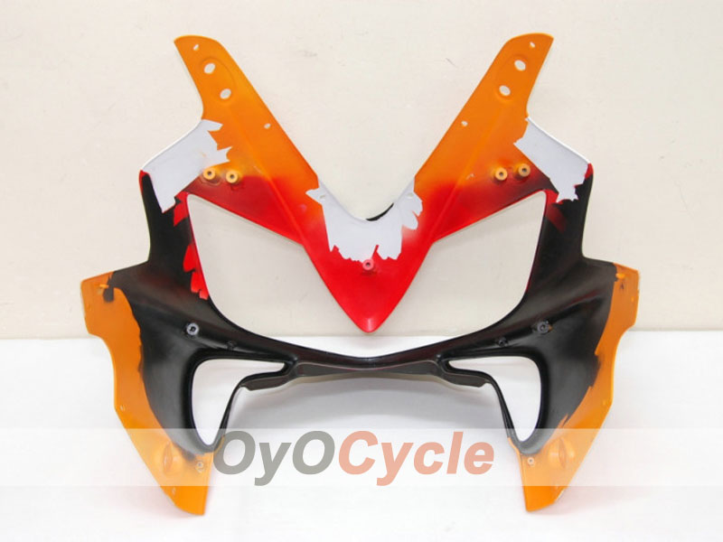 Kit de carénage à injection pour CBR600F4i 01-03 - Orange, noir - MICHELIN, Repsol #OYO87900190