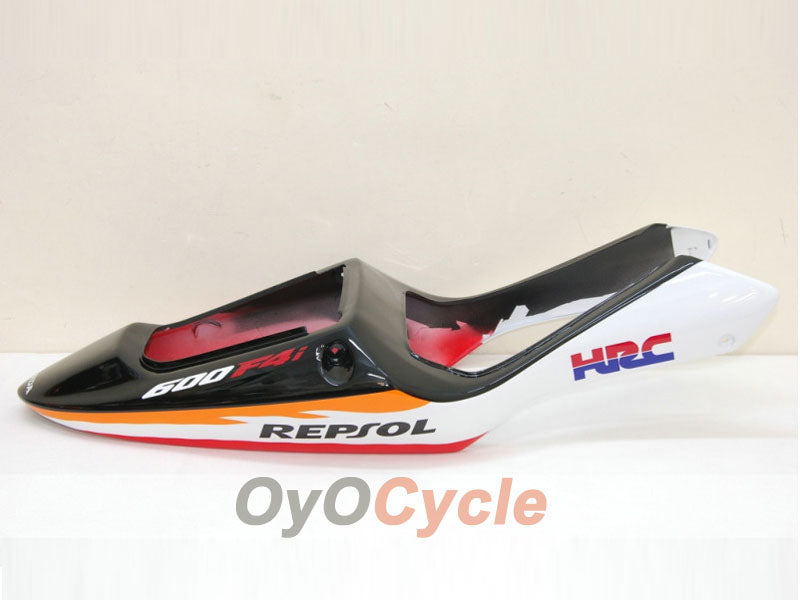 Kit de carénage à injection pour CBR600F4i 01-03 - Orange, noir - MICHELIN, Repsol #OYO87900190