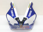 Kit de carénages injectés pour YZF-R1 00-01 - Bleu, blanc - FIAT, MOTUL #OYO87900761