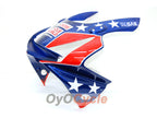 Kit de carénage injecté pour CBR900RR 954 de 02-03 - Rouge, bleu - Castrol #OYO87902700