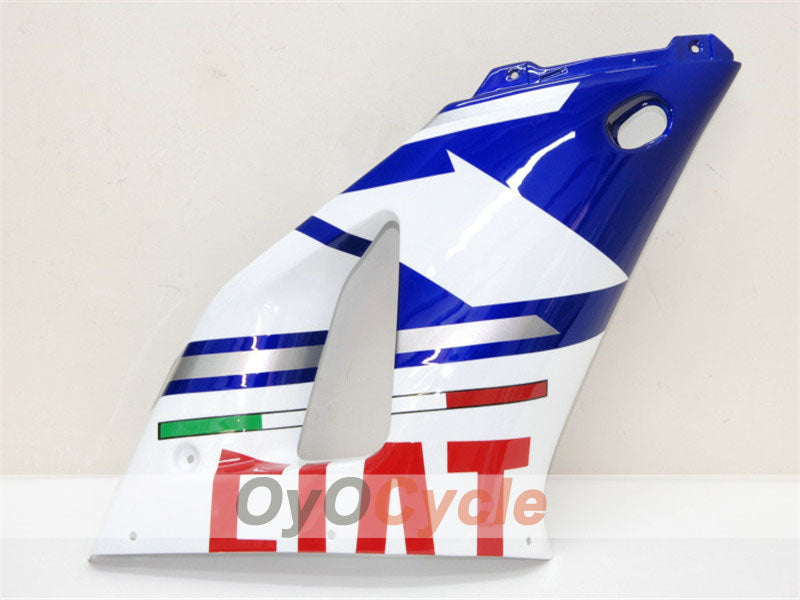 Kit de carénages injectés pour YZF-R1 00-01 - Bleu, blanc - FIAT, MOTUL #OYO87900761