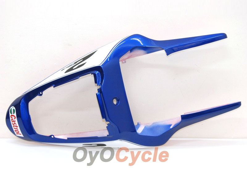 Kit de carénage injecté pour CBR900RR 954 de 02-03 - Rouge, bleu - Castrol #OYO87902700