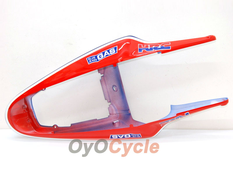 Kit de carénage injecté pour CBR900RR 954 de 02-03 - Rouge, bleu - Castrol #OYO87902700