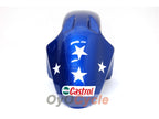 Kit de carénage injecté pour CBR900RR 954 de 02-03 - Rouge, bleu - Castrol #OYO87902700