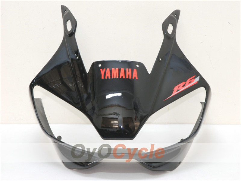 Kit de carénages à injection pour YZF-R6 98-02 - Noir - Style usine #OYO87900996