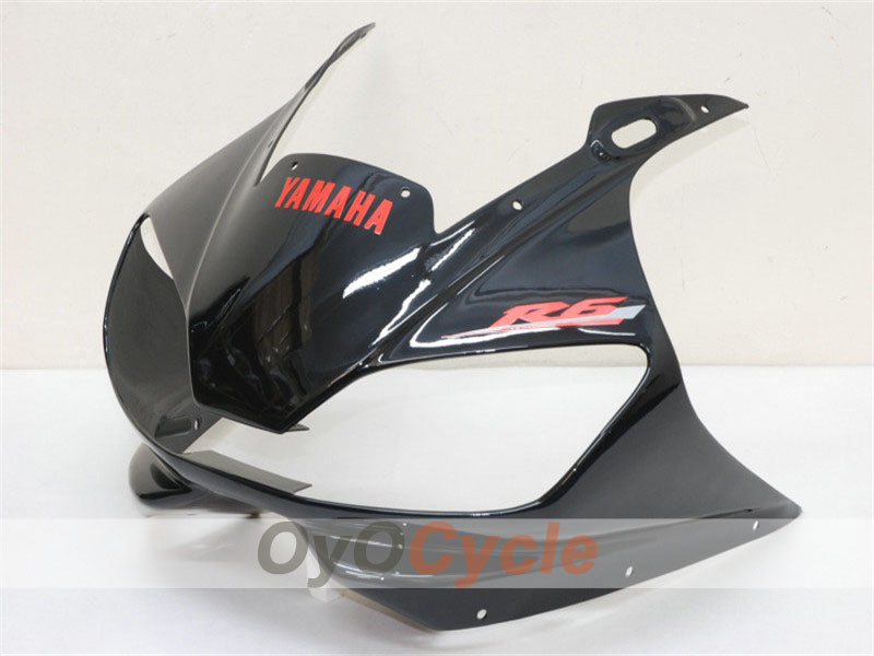 Kit de carénages à injection pour YZF-R6 98-02 - Noir - Style usine #OYO87900996